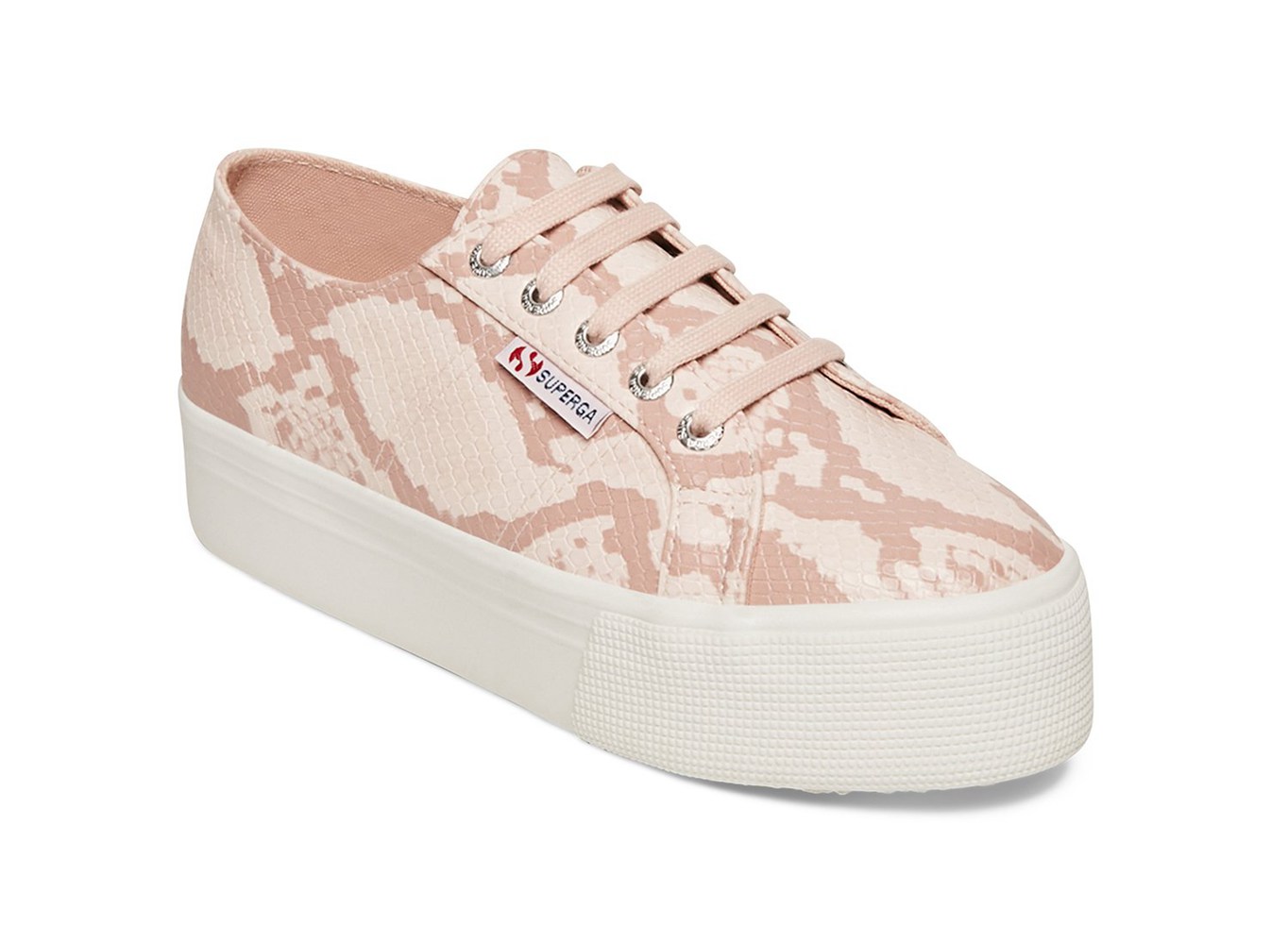 Superga Platform Womens - 2790 Synthsnakew - Pink/Snake - ZVOUE4871